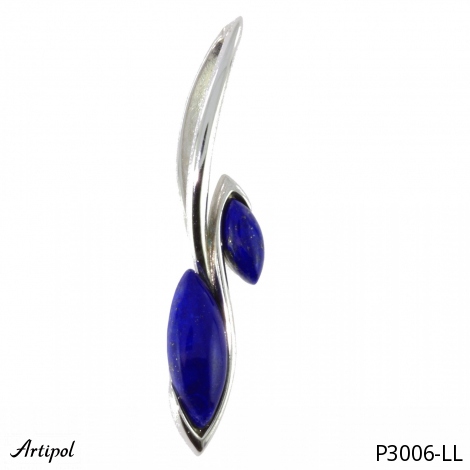Pendentif P3006-LL en Lapis-lazuli véritable