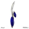 Pendentif P3006-LL en Lapis-lazuli véritable