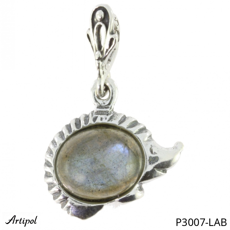 Pendant P3007-LAB with real Labradorite