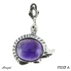 Pendant P3007-A with real Amethyst