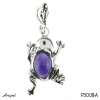 Pendant P3008-A with real Amethyst