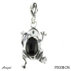 Pendant P3008-ON with real Black Onyx