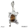 Pendant P3008-OT with real Tiger's eye