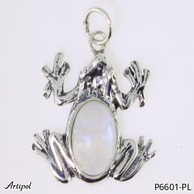 Pendant P6601-PL with real Moonstone