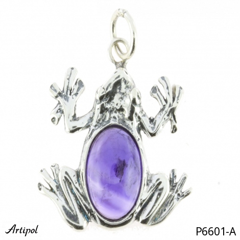Pendentif P6601-A en Améthyste véritable