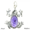 Pendant P6601-A with real Amethyst
