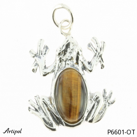 Anhänger P6601-OT mit echter Tigerauge