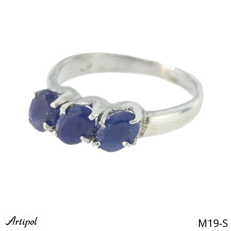 Bague M19-S en Saphir véritable