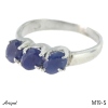 Ring M19-S with real Sapphire