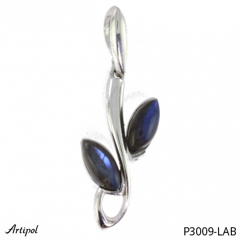 Wisiorek P3009-LAB z Labradorytem