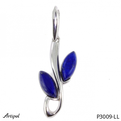 Pendant P3009-LL with real Lapis lazuli