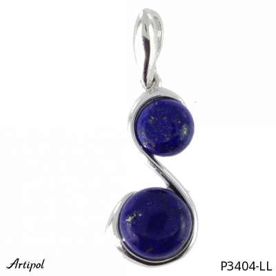 Pendant P3404-LL with real Lapis lazuli
