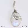 Pendant P3405-PL with real Moonstone