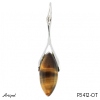 Pendant P3412-OT with real Tiger's eye