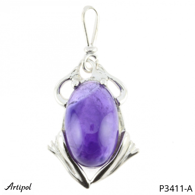 Anhänger P3411-A mit echter Amethyst