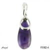 Pendant P3802-A with real Amethyst