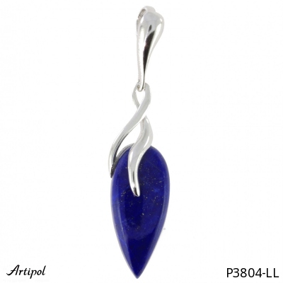Pendentif P3804-LL en Lapis-lazuli véritable