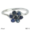 Ring M21-S with real Sapphire