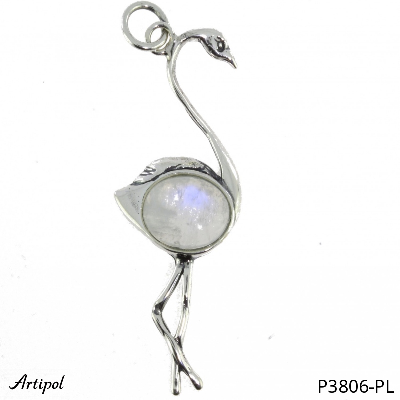 Pendentif P3806-PL en Pierre de lune véritable