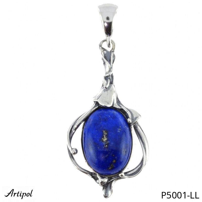 Pendant P5001-LL with real Lapis-lazuli