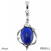 Pendentif P5001-LL en Lapis-lazuli véritable