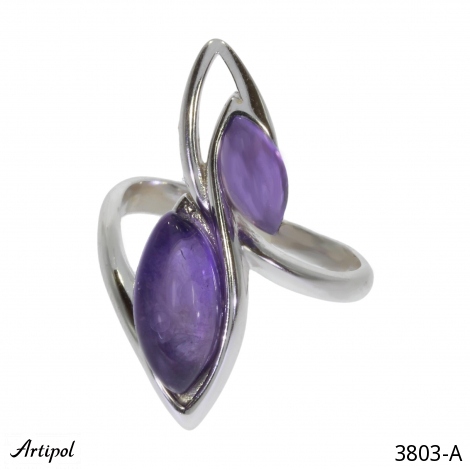 Ring 3803-A mit echter Amethyst