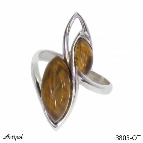 Ring 3803-OT mit echter Tigerauge