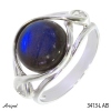 Ring 3413-LAB with real Labradorite