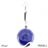 Pendant P5003-LL with real Lapis lazuli