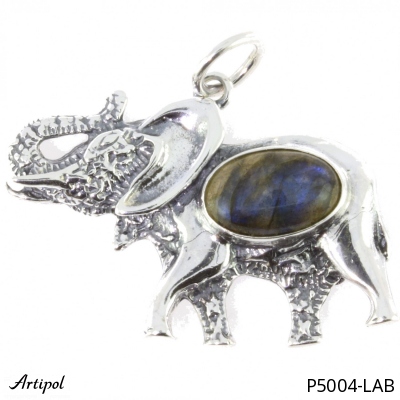 Pendentif P5004-LAB en Labradorite véritable