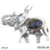 Pendentif P5004-LAB en Labradorite véritable