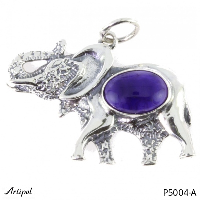 Pendant P5004-A with real Amethyst