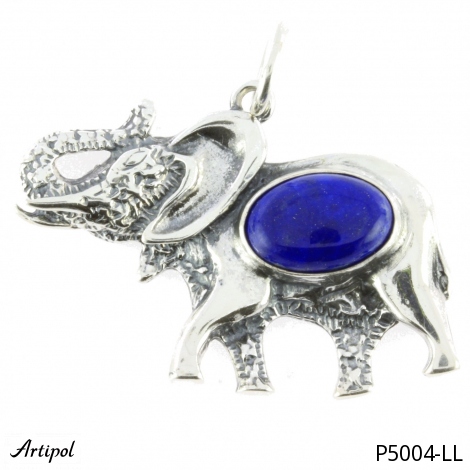 Pendant P5004-LL with real Lapis lazuli