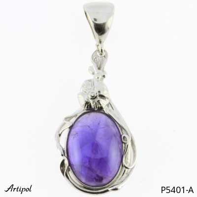 Pendant P5401-A with real Amethyst