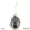 Pendant P5401-ON with real Black Onyx