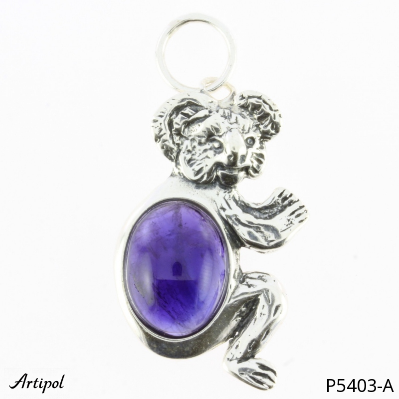 Pendentif P5403-A en Améthyste véritable