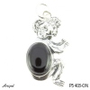 Pendant P5403-ON with real Black Onyx
