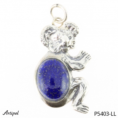 Pendentif P5403-LL en Lapis-lazuli véritable