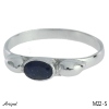 Ring M22-S mit echter Saphir