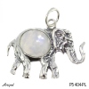 Pendentif P5404-PL en Pierre de lune véritable