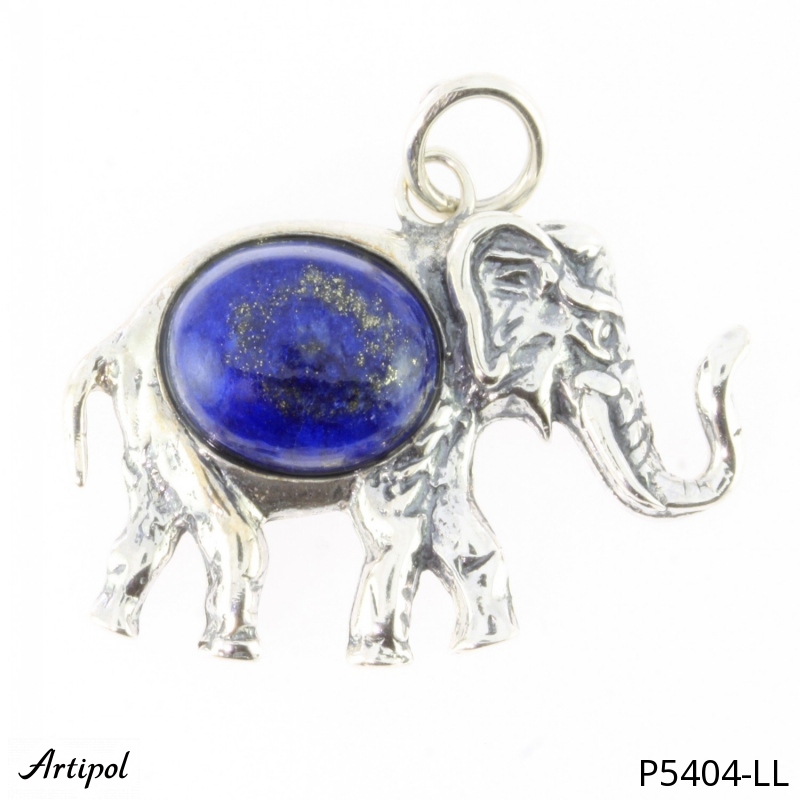 Pendentif P5404-LL en Lapis-lazuli véritable