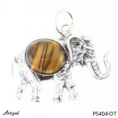 Pendant P5404-OT with real Tiger Eye