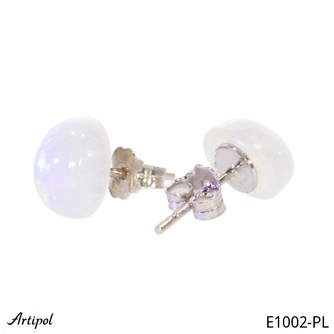 Boucles d'oreilles E1002-PL en Pierre de lune véritable