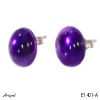 Ohrringe E1401-A mit echter Amethyst