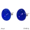 Earrings E1401-LL with real Lapis lazuli