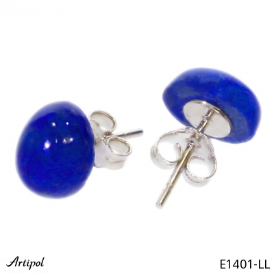Boucles d'oreilles E1401-LL en Lapis-lazuli véritable