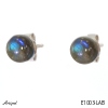 Earrings E1003-LAB with real Labradorite