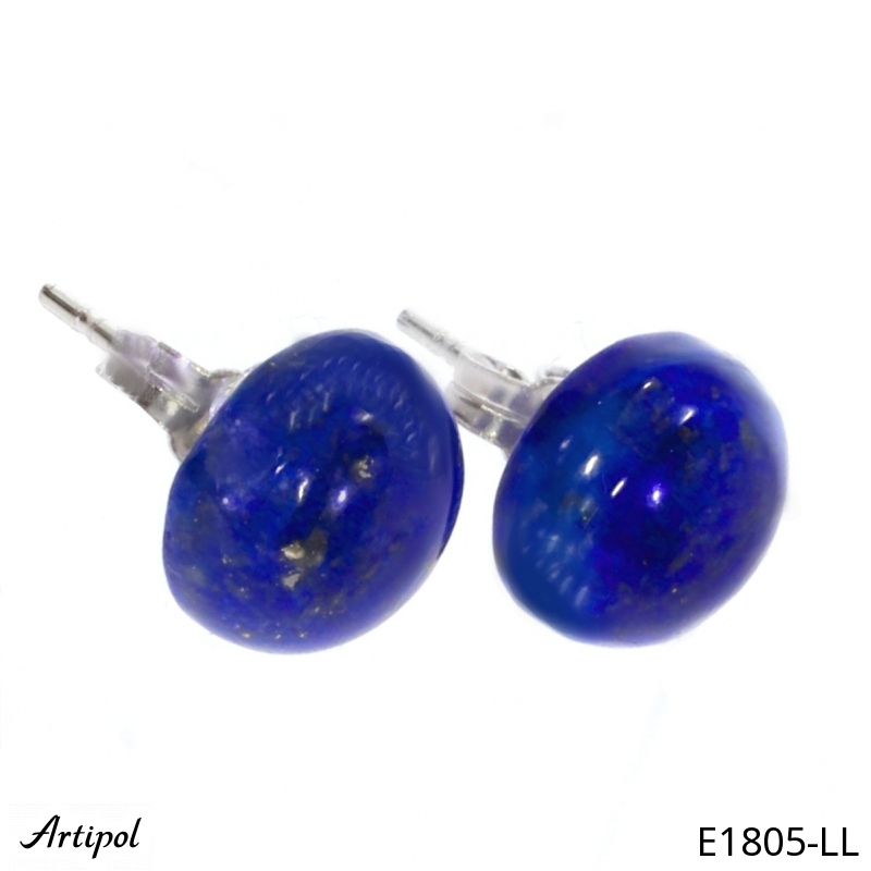 Boucles d'oreilles E1805-LL en Lapis-lazuli véritable
