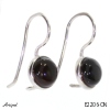 Boucles d'oreilles E2206-ON en Onyx noir véritable
