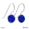 Earrings E2206-LL with real Lapis-lazuli